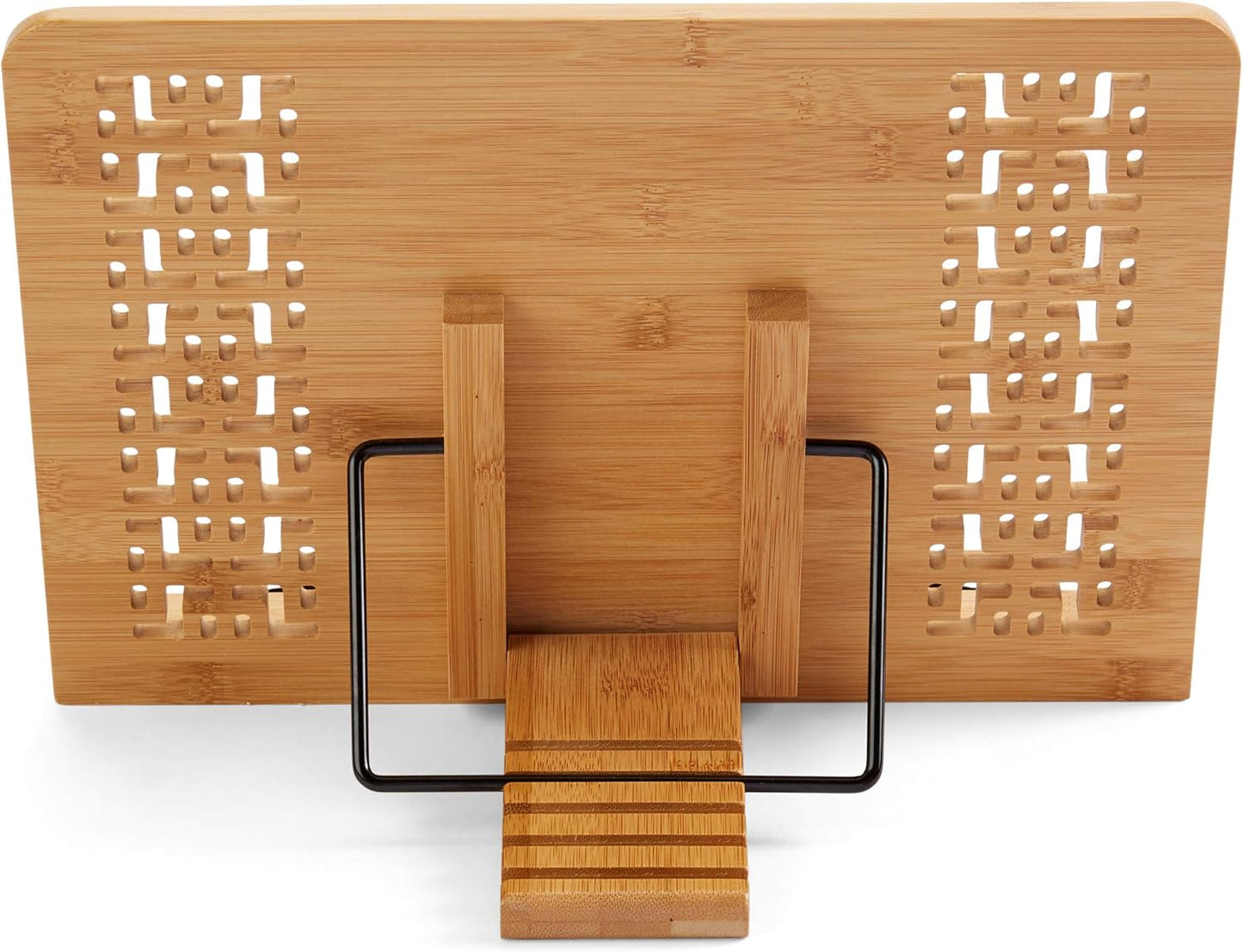 Book Stand Bamboo Reading Rest Cook Book Document Stand Holder Bookrest Recipe Stand by: Bookaholic