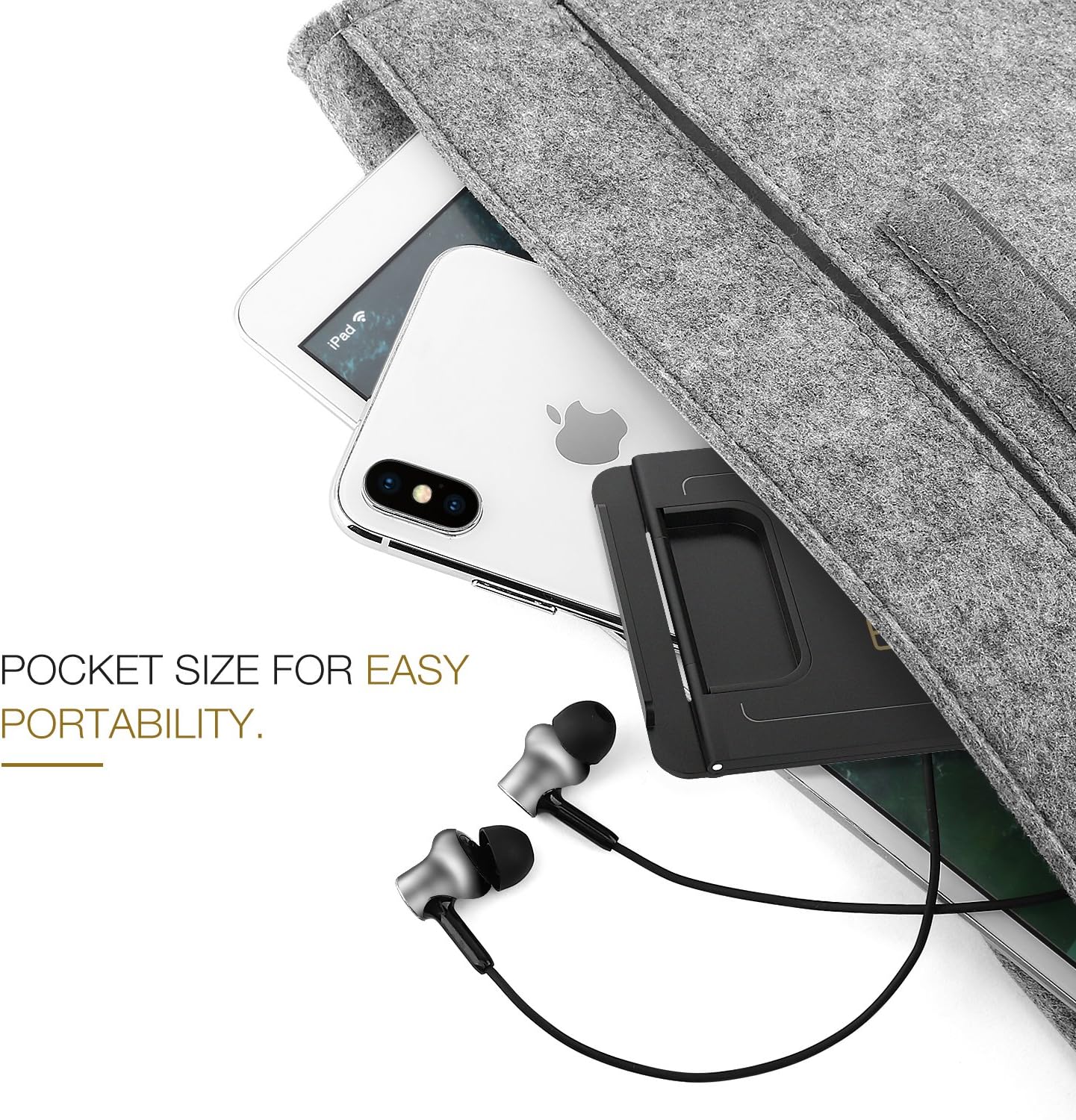 MoKo 2PCS Phone/Tablet Stand, Desktop Holder for 4-11" Device, Fit with iPhone 17/17 Air/17 Pro/17 Pro Max, iPhone 16/Pro/Pro Max/Plus, iPhone 15/Pro/Pro Max/Plus, iPhone 14/Pro/Pro Max/Plus