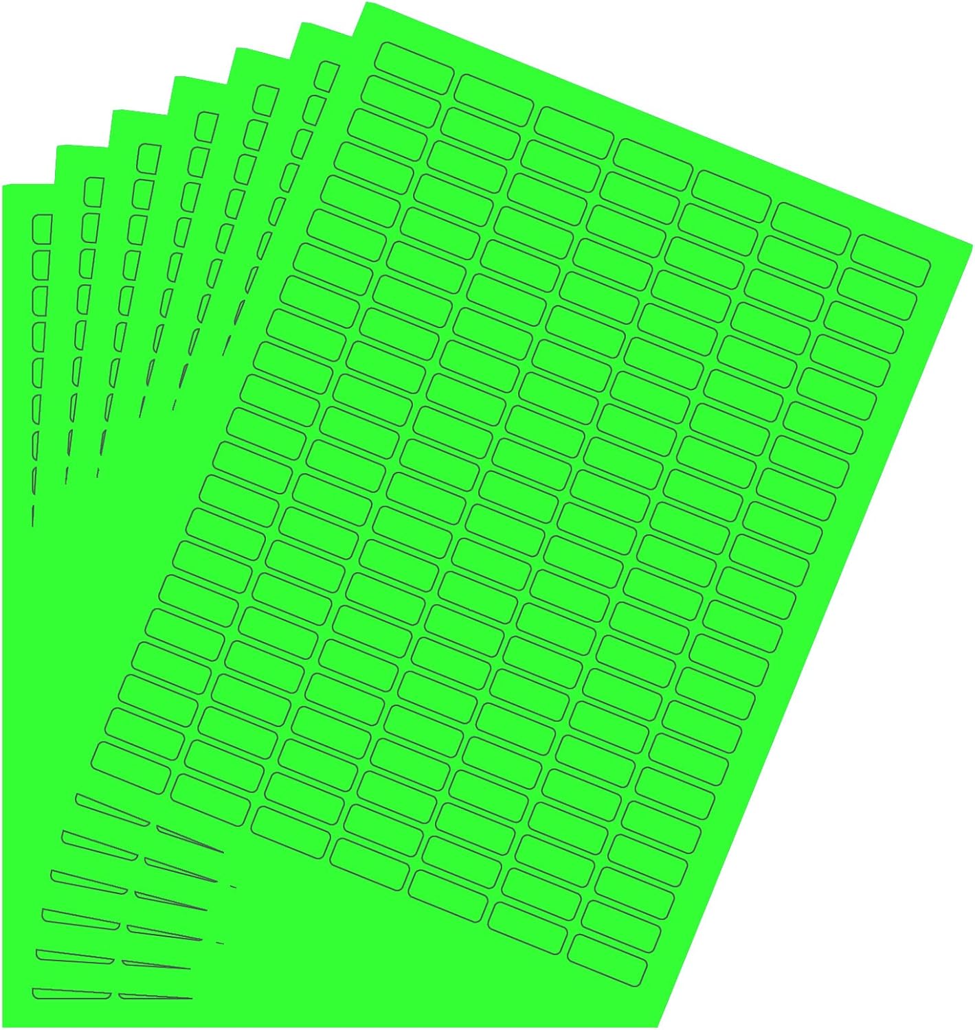 White Rectangular Labels + Bonus Color Labels - Value Pack - 1138 Pack