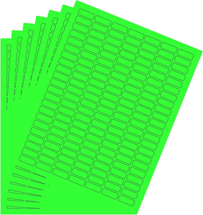 White Rectangular Labels + Bonus Color Labels - Value Pack - 1138 Pack