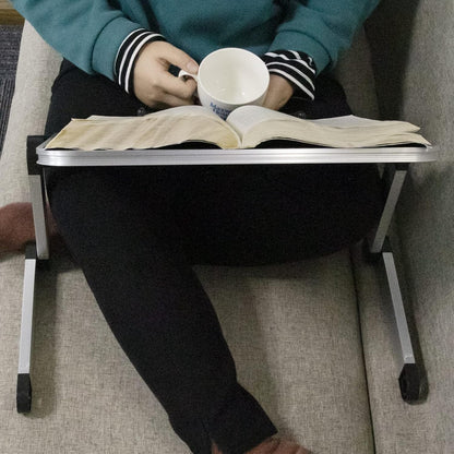 Book Stand Laptop Stand Adjustable Book Holder Tray with Page Paper Clips Ergonomic Multi Heights Angles Adjustable Cooking Bookstands for Textbook Recipe Magazine Laptop Tablet Portable