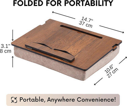 Book Stand for Reading in Bed with Storage – Book Holders for Reading Hands Free, Bed Book Holder and Book Display Stand, Perfect Book Stands for Reading, Study, Bed or Desk Use