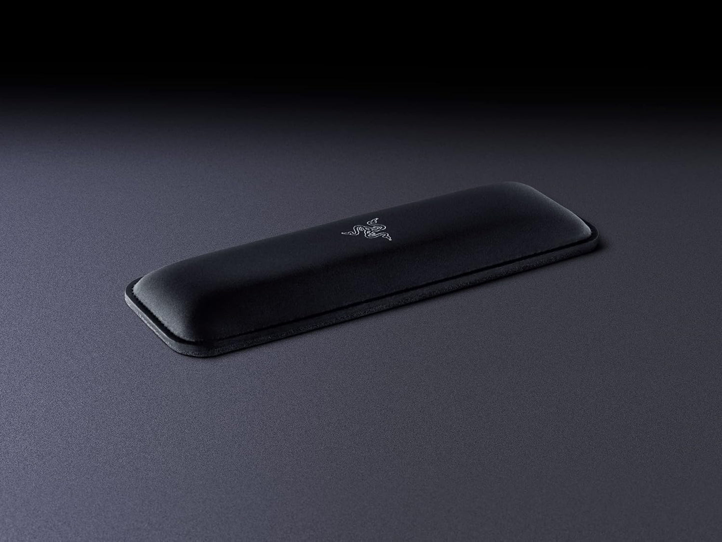 Razer Ergonomic Wrist Rest for Mini Keyboards: Plush Leatherette Memory Foam Cushion - Anti-Slip Rubber Feet