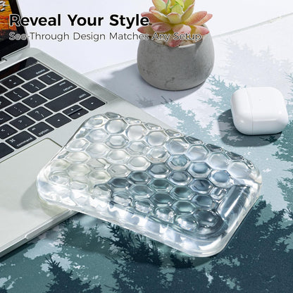 Ospelelf Ergonomic Elbow Pad, Gel Keyboard Wrist Rest Support for Office Desk Chair, Arm Wrist Pad for Typing Pain Relief, 1 Pack