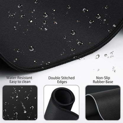 Desk Mat, Large Gaming Mouse Pad with Wrist Rest, 4in1 XXL Mousepad+Keyboard Wrist Rest+Mouse Pad Wrist Support+Cup Coaster Set Ergonomic Floral Computer Desk Arm Wrist for Decor Home Office Women