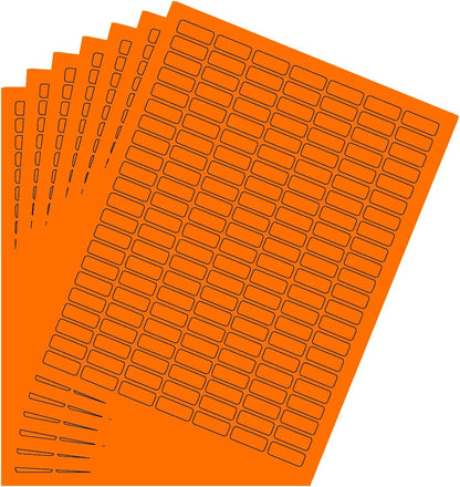 White Rectangular Labels + Bonus Color Labels - Value Pack - 1138 Pack