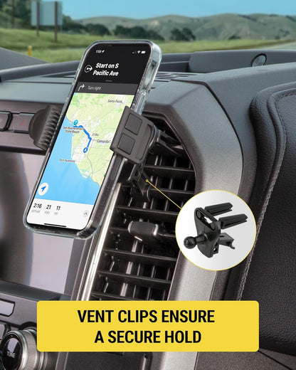 Scosche SUFMPS-SP Universal Cell Phone Stand and Holder with Non-Slip Cradle, Foldable, Adjustable Non-Magnetic Mount for Home Office Desk or Travel Compatible with iPhone, Tablet and All Devices