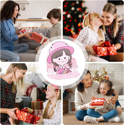 Honagu Book Stand Book Holder Metal Desk Book Stand for Reading Hands Free, Adjustable Textbooks Cookbook Documents Holder, Christmas Birthday Gifts for Girls and Boys (Rocket)