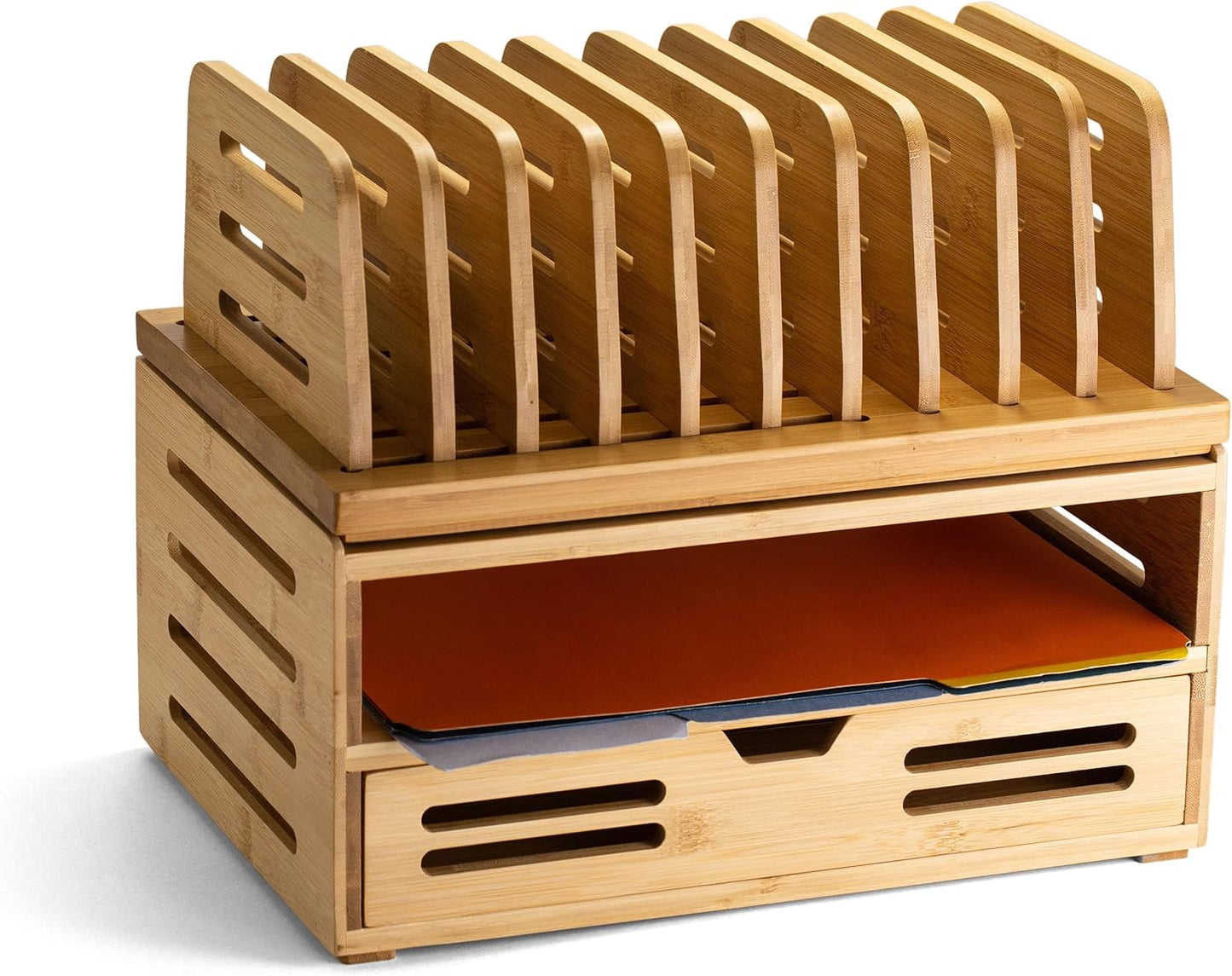 Achieva Bamboo Desk Organizer (71001)