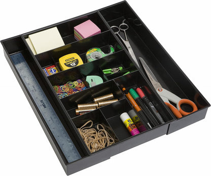 Dial Industries Expandable Office Drawer Desk Organizer Storage Tray