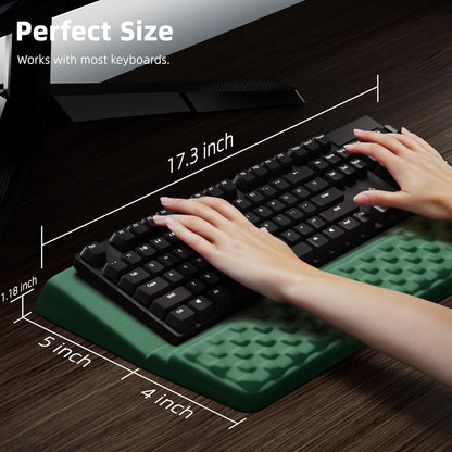 Ospelelf Keyboard Wrist Rest, Comfortable Ergonomic Keyboard Stand Riser Holder for Office Home