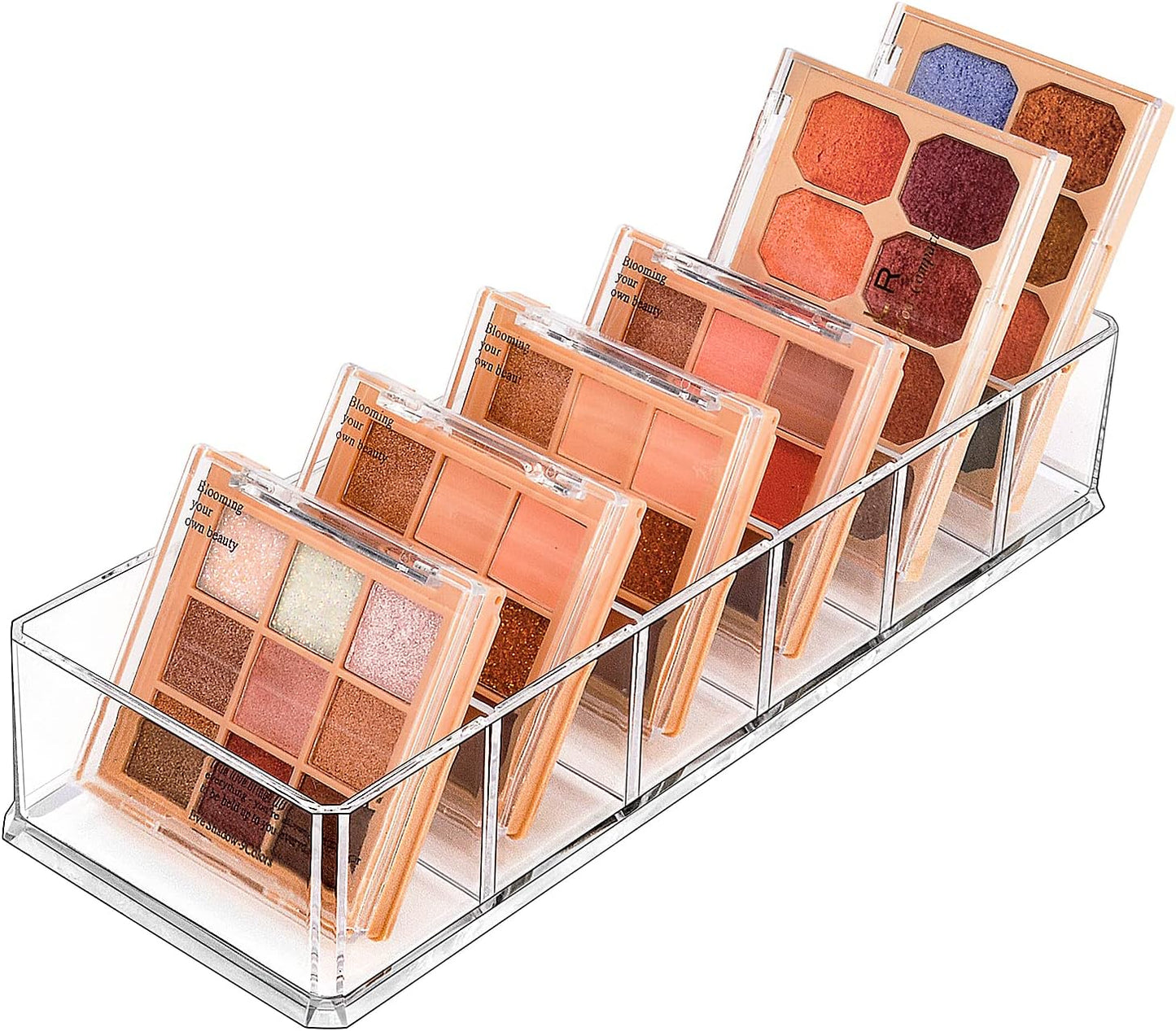 JessLab Acrylic Organizers, Bathroom Organizer for Drawer, Cosmetic Display Cases for Vanity, Countertop, Desk, Kitchen, and Makeup Storage, 1-Section