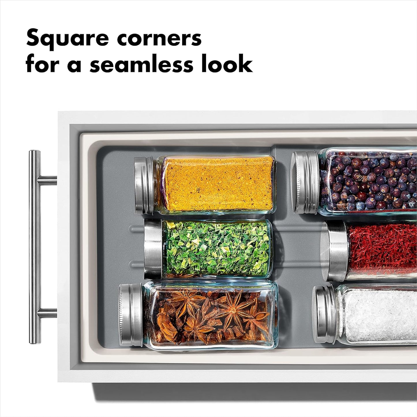 OXO Good Grips Drawer, Large Expandable Kitchen Tool Organizer, White