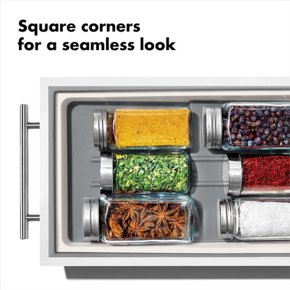 OXO Good Grips Drawer, Large Expandable Kitchen Tool Organizer, White