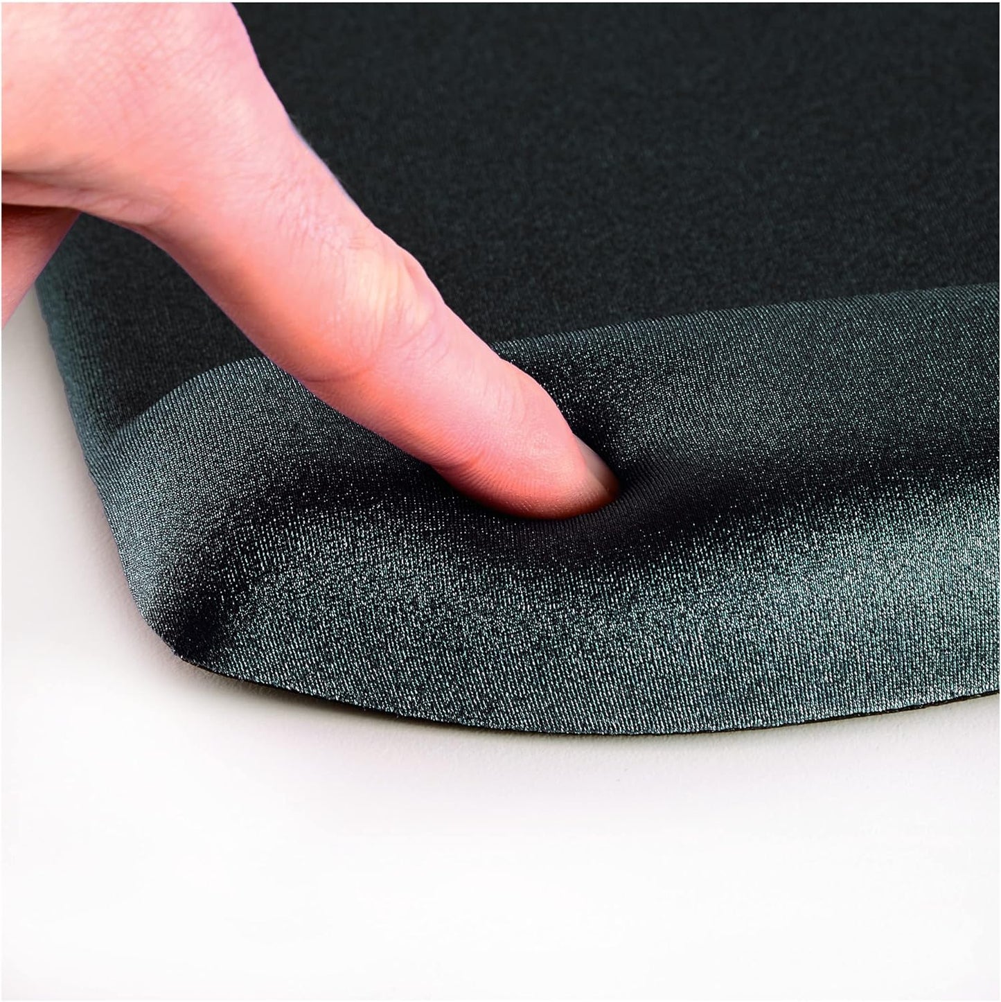 Fellowes PlushTouch Foam Keyboard Wrist Rest with MICROBAN - Black (9252101)