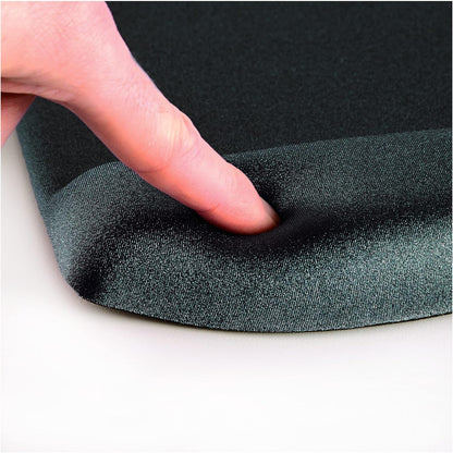 Fellowes PlushTouch Foam Keyboard Wrist Rest with MICROBAN - Black (9252101)