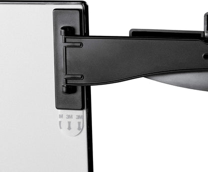 3M Monitor Mount Document Clip Copy Clip, Mounts Right or Left with Command™ Adhesive, Use on Monitors and Laptops for Easy Viewing and Reduced Clutter, Holds up to 30 Sheets, Black (DH240MB)