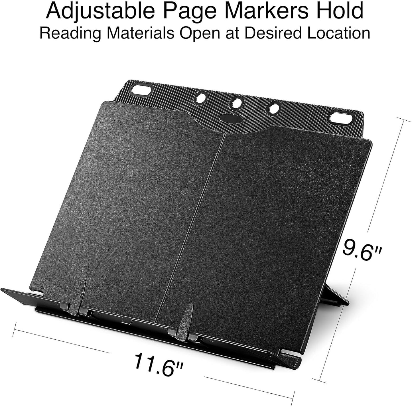 Staples Booklift Copyholder – Adjustable Desktop Document & Book Holder for Reading and Typing